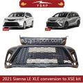 2021 Sienna Le Xle Conversión al kit XSE